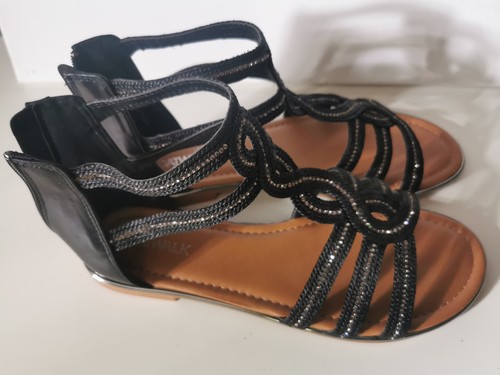 Damen sandalen glitzer strass - damen,