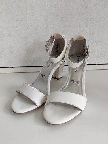 Tamaris weiss sandaletten - 41,