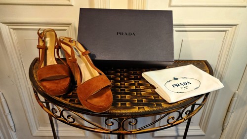 Prada plateau sandaletten - prada,