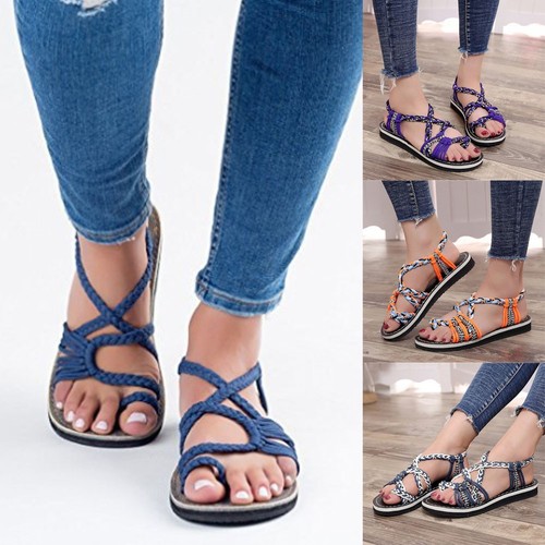 Damen zehentrenner sandalen - damen,