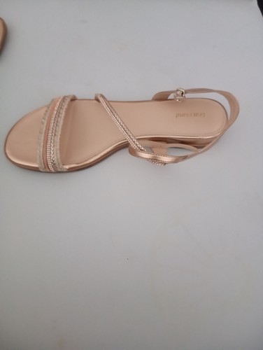 Sandaletten rosegold mit - rosegold,